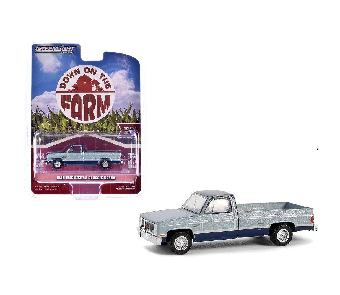 Greenlight Collectibles - GMC Sierra Classic K2500 de 1985 - Série « À la ferme » - Échelle 1/64