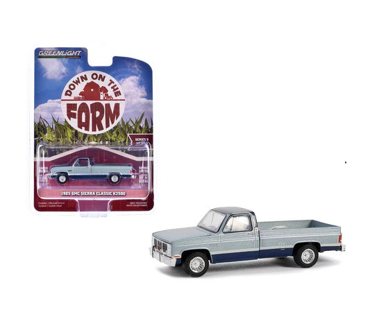 Greenlight Collectibles - GMC Sierra Classic K2500 de 1985 - Série « À la ferme » - Échelle 1/64
