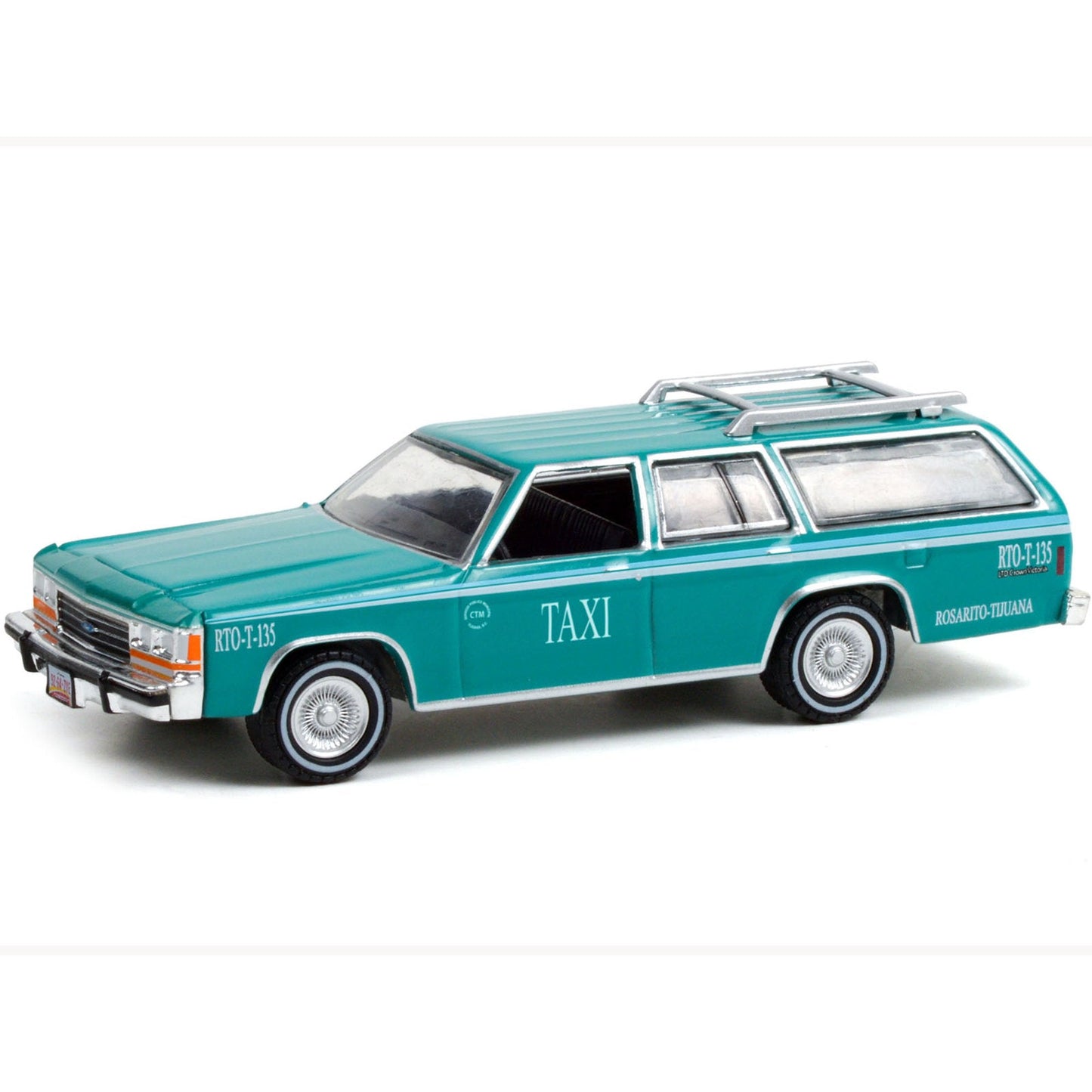 Greenlight - 1991 Ford Ltd Crown Victoria Taxi - Hobby Exclusive - Scale 1/64