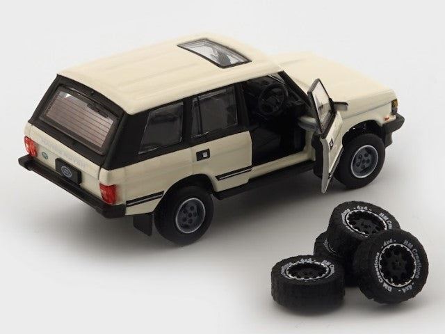 BM Creations - 1992 Range Rover Classic LSE White LHD - scale 1/64 64B0179