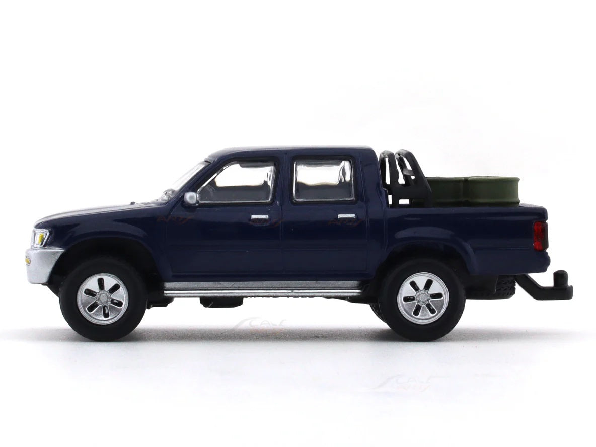 JKM Toyota Hilux 1993 Blue - Scale 1/64