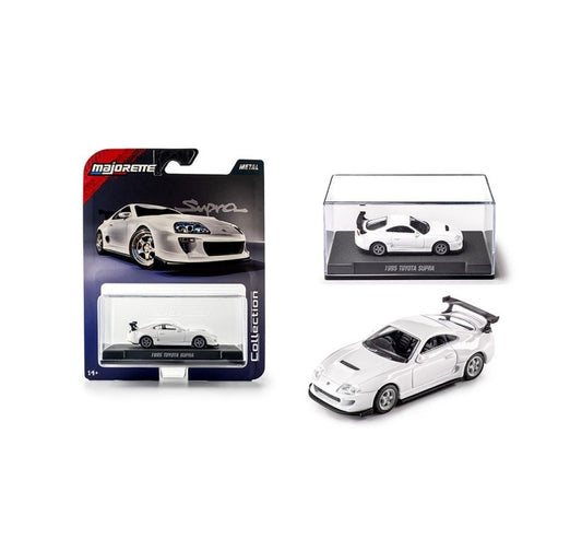 Majorette - 1995 Toyota Supra White Series Collection - Scala 1/64
