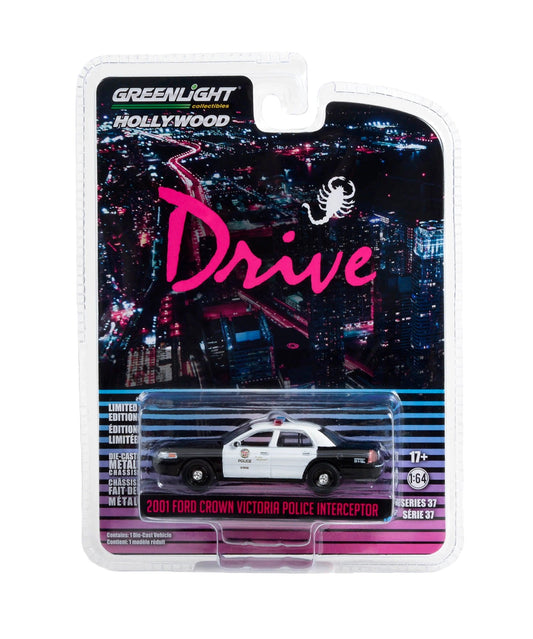 Greenlight - 2001 Ford Crown Victoria Police Interceptor DRIVE - Scale 1/64