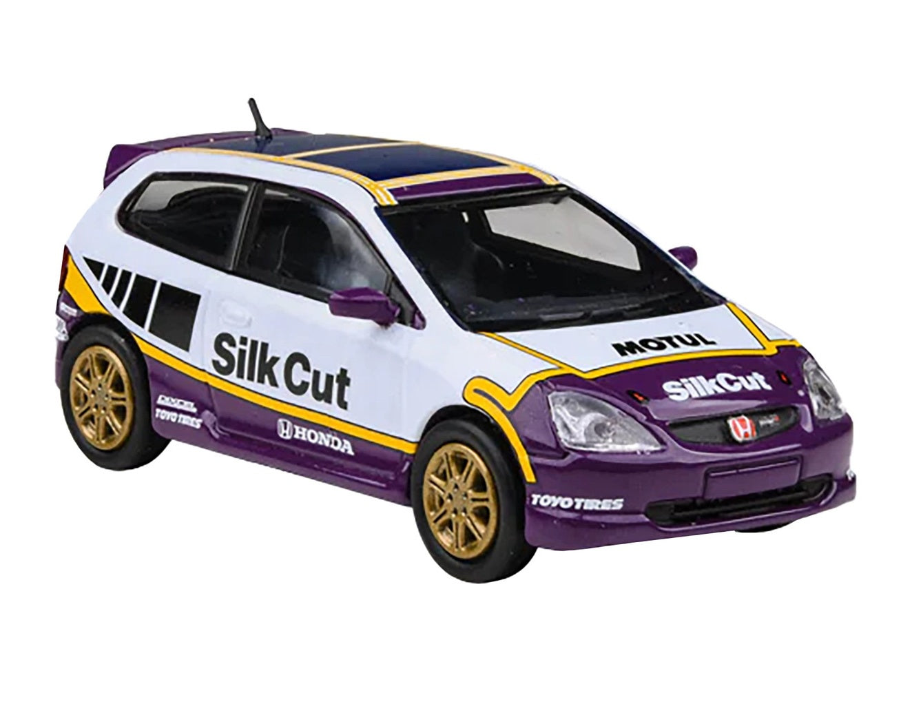 Para64 - 2001 Honda Civic Type R EP3 "Silk Cut" - Scala 1/64