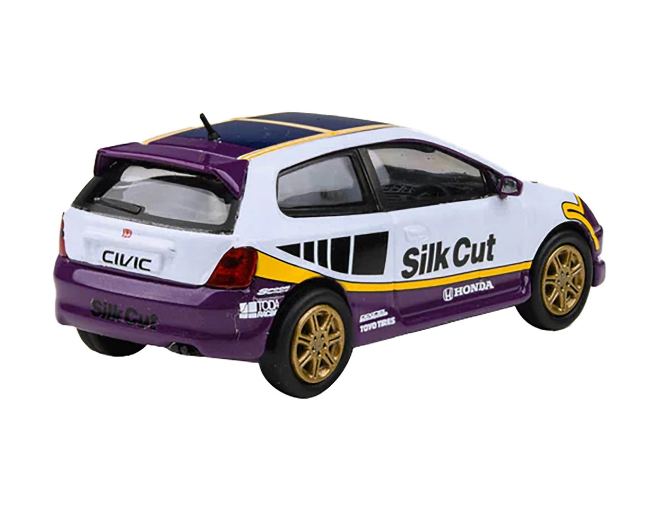 Para64 - 2001 Honda Civic Type R EP3 "Silk Cut" - Scala 1/64