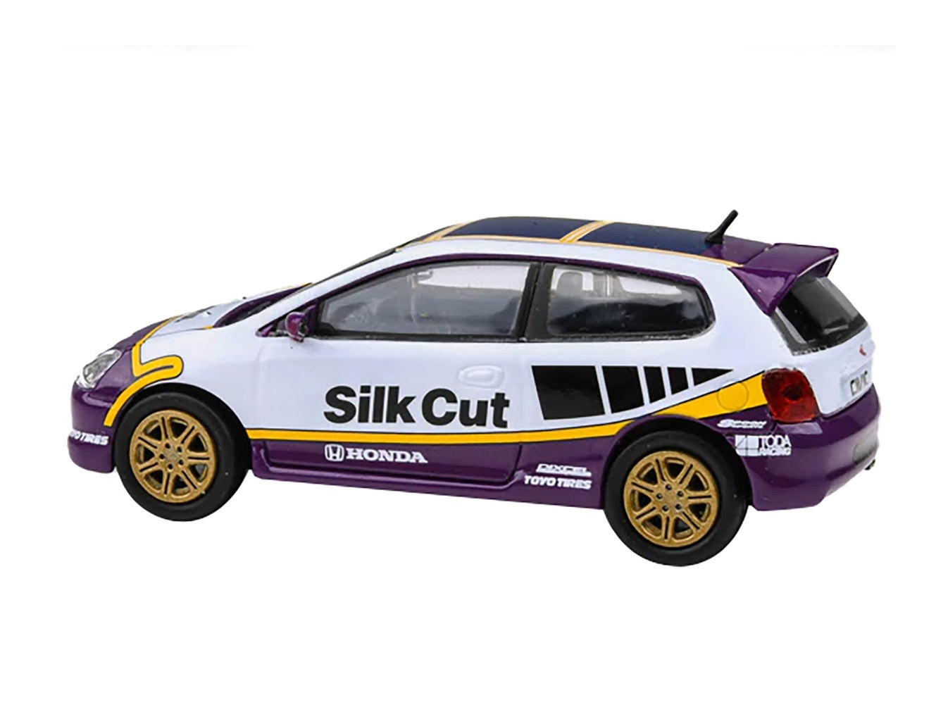 Para64 - 2001 Honda Civic Type R EP3 "Silk Cut" - Scala 1/64