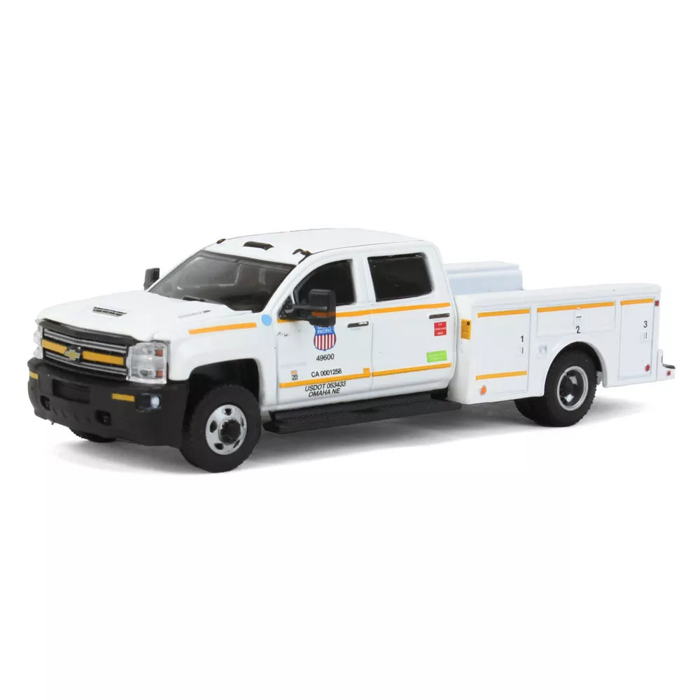 Greenlight - 2018 Chevrolet Silverado 3500 Service Bed Pickup - Dually Drivers Series - Scala 1/64