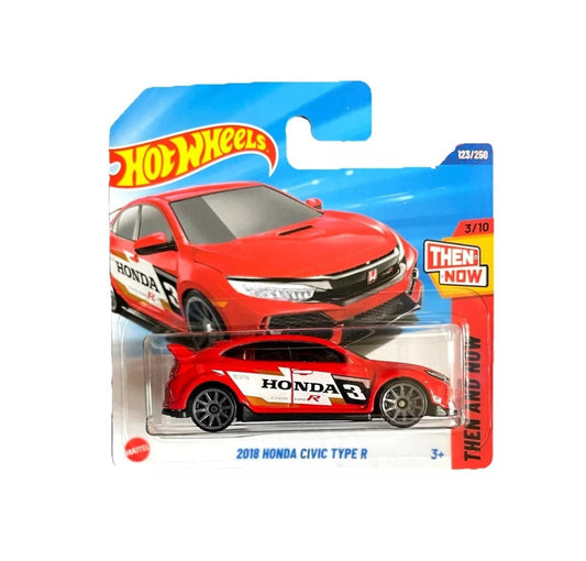 Hot Wheels - 2018 Honda Civic Type R - Then and Now 3/10 - Scala 1/64 Circa