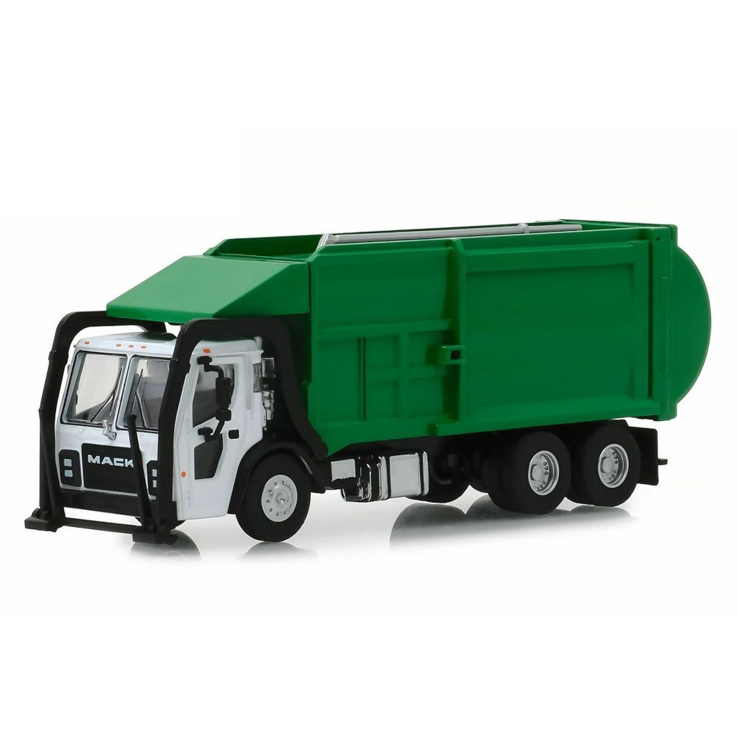 Greenlight - 2019 Mack LR Refuse Truck Green - Series SD Trucks - Scale 1/64