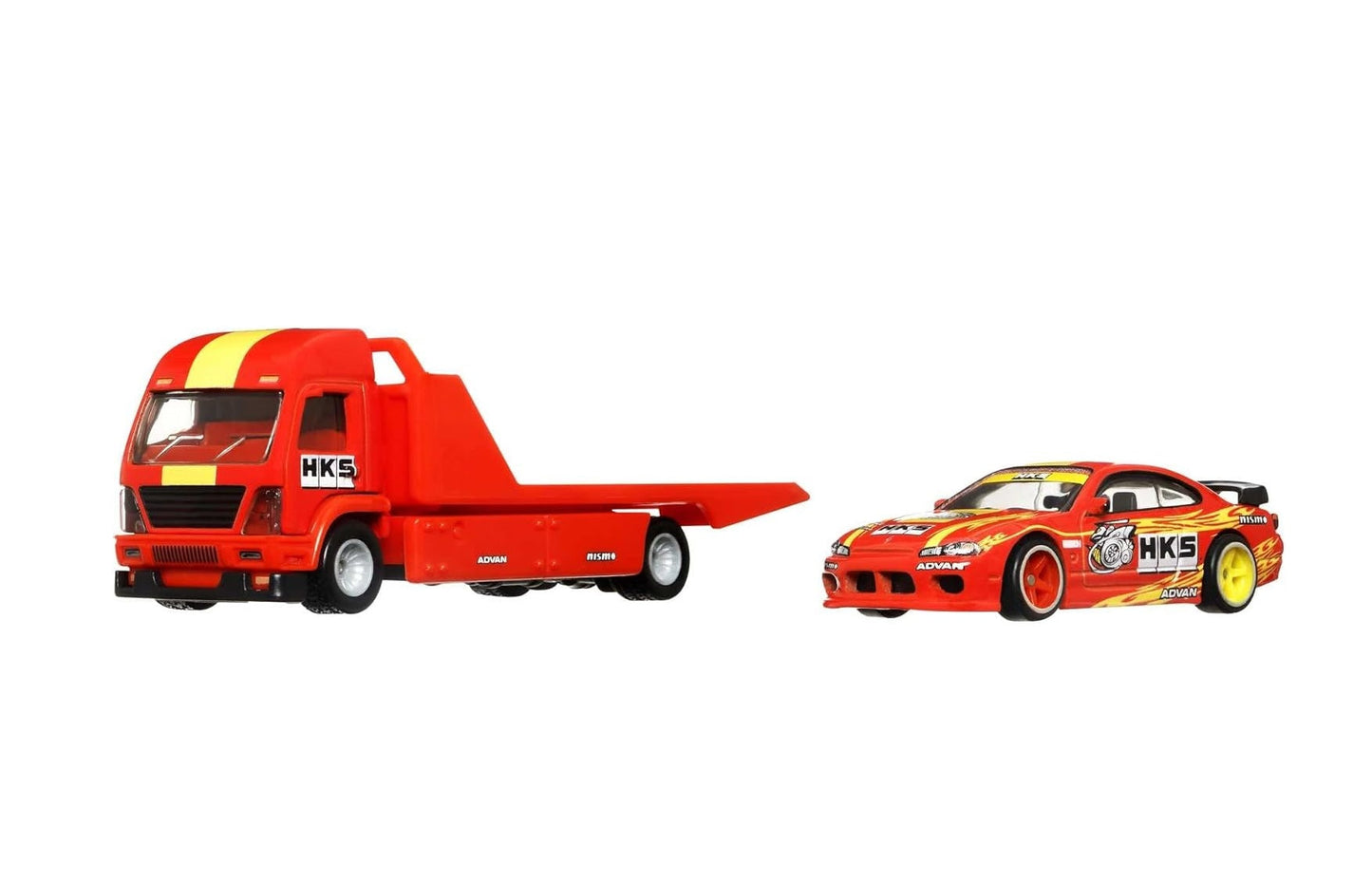 Hot Wheels Premium - Nissan Silvia (S15) & Aero Lift - Series Car Culture Team Transport - Scala 1/64
