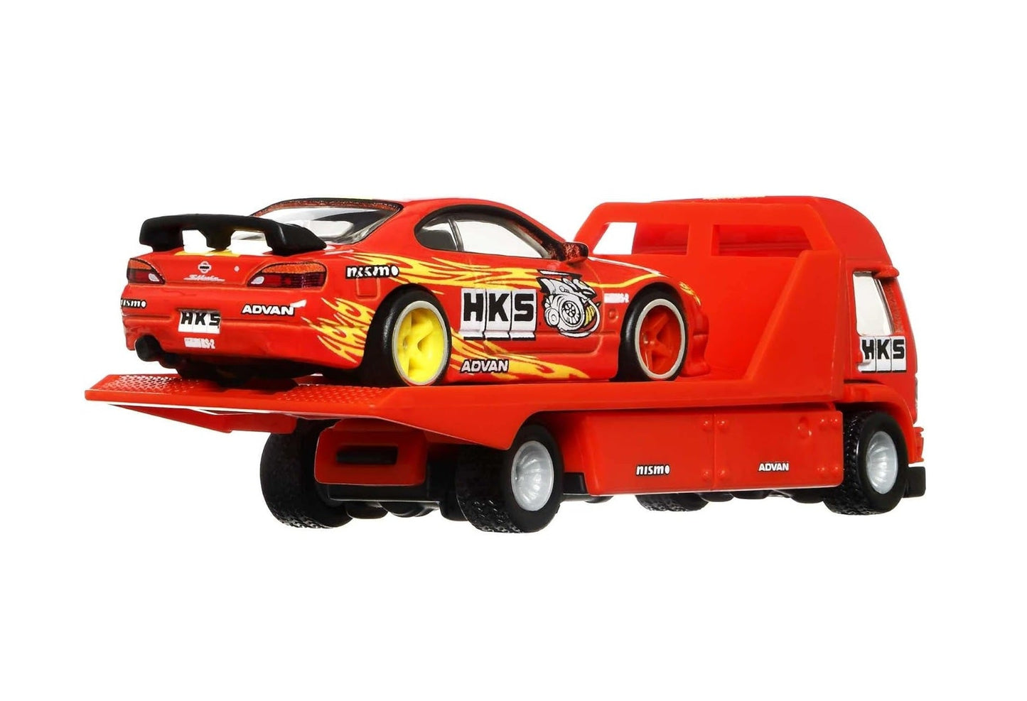 Hot Wheels Premium - Nissan Silvia (S15) & Aero Lift - Series Car Culture Team Transport - Scala 1/64