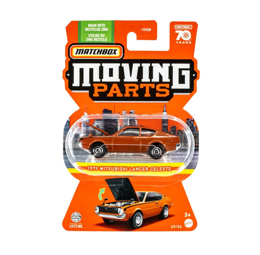 Matchbox - 1975 Mitsubishi Lancer Celeste - Moving Parts - Scale Approximately 1/64
