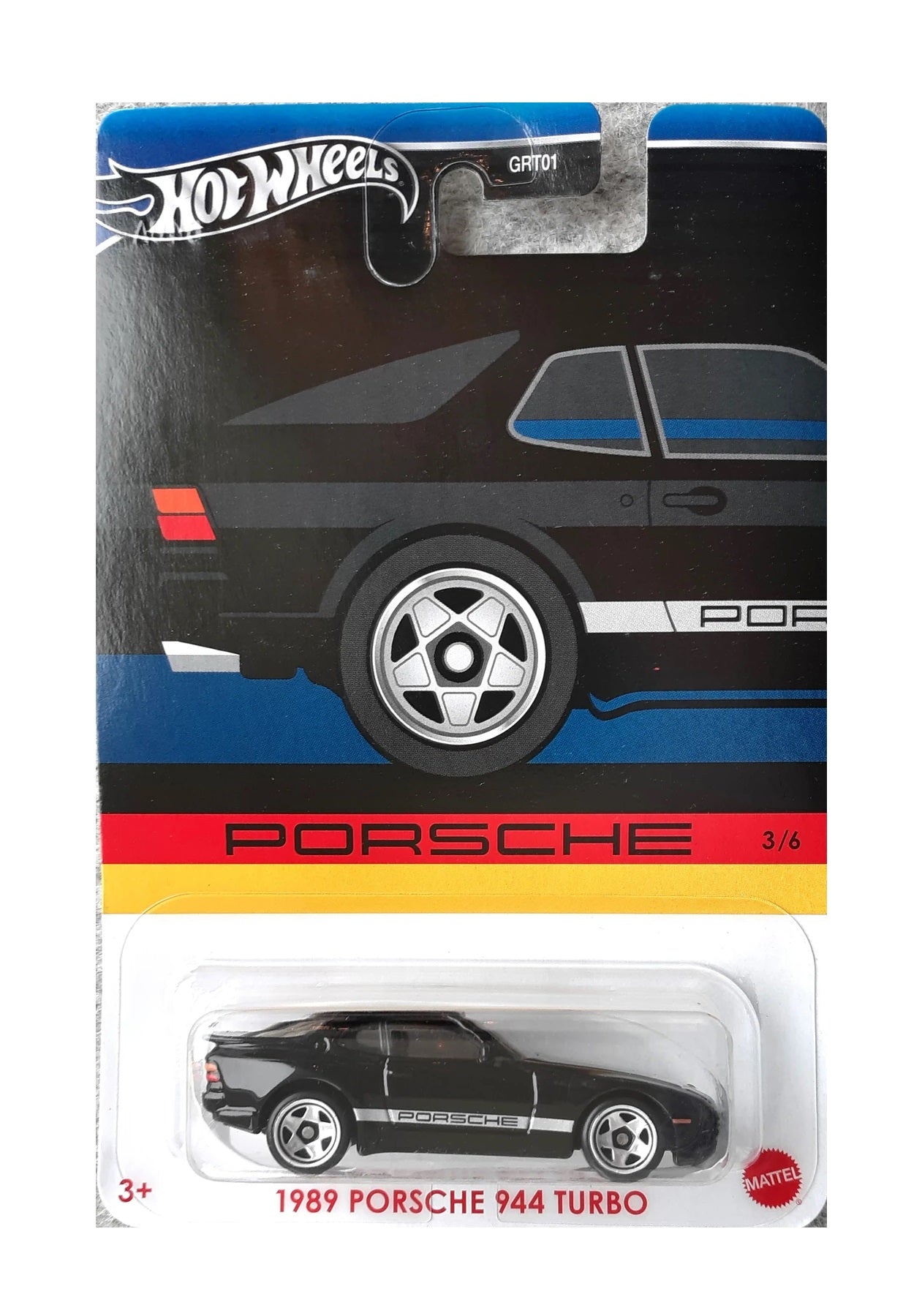 Hot Wheels - 2024 Set completo di 5 modelli Porsche GRT01 - Scala 1/64