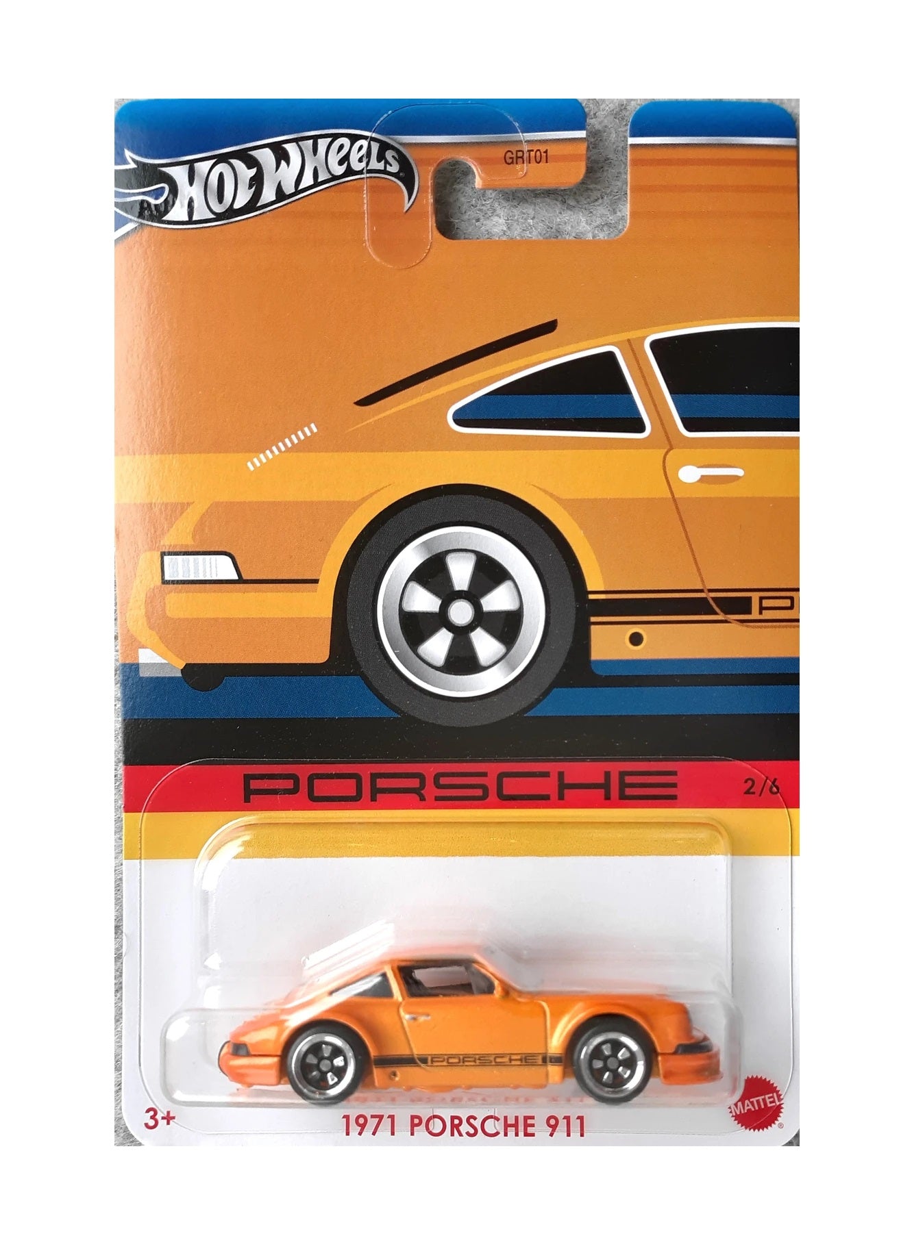 Hot Wheels - 2024 Set completo di 5 modelli Porsche GRT01 - Scala 1/64
