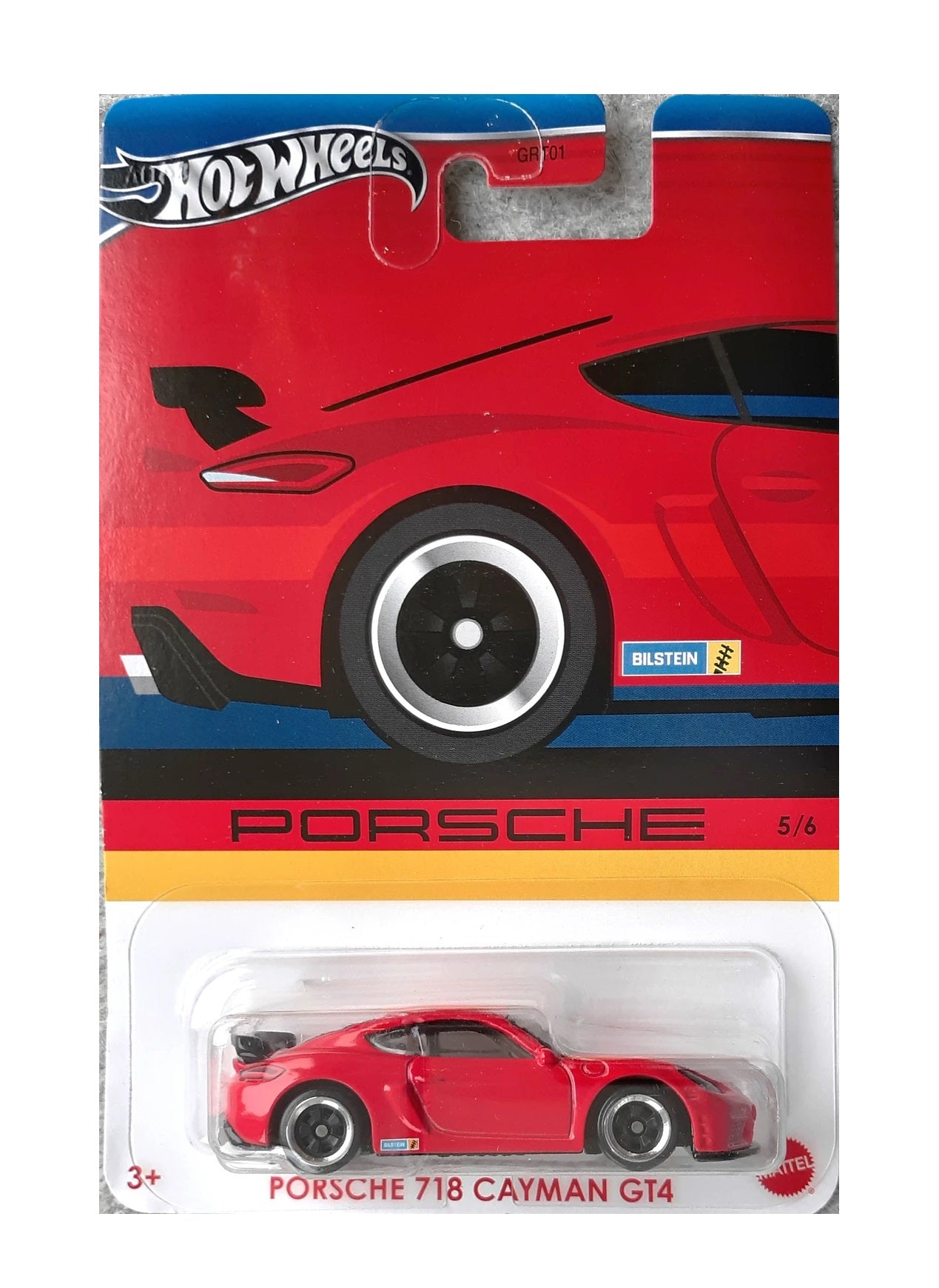 Hot Wheels - 2024 Set completo di 5 modelli Porsche GRT01 - Scala 1/64