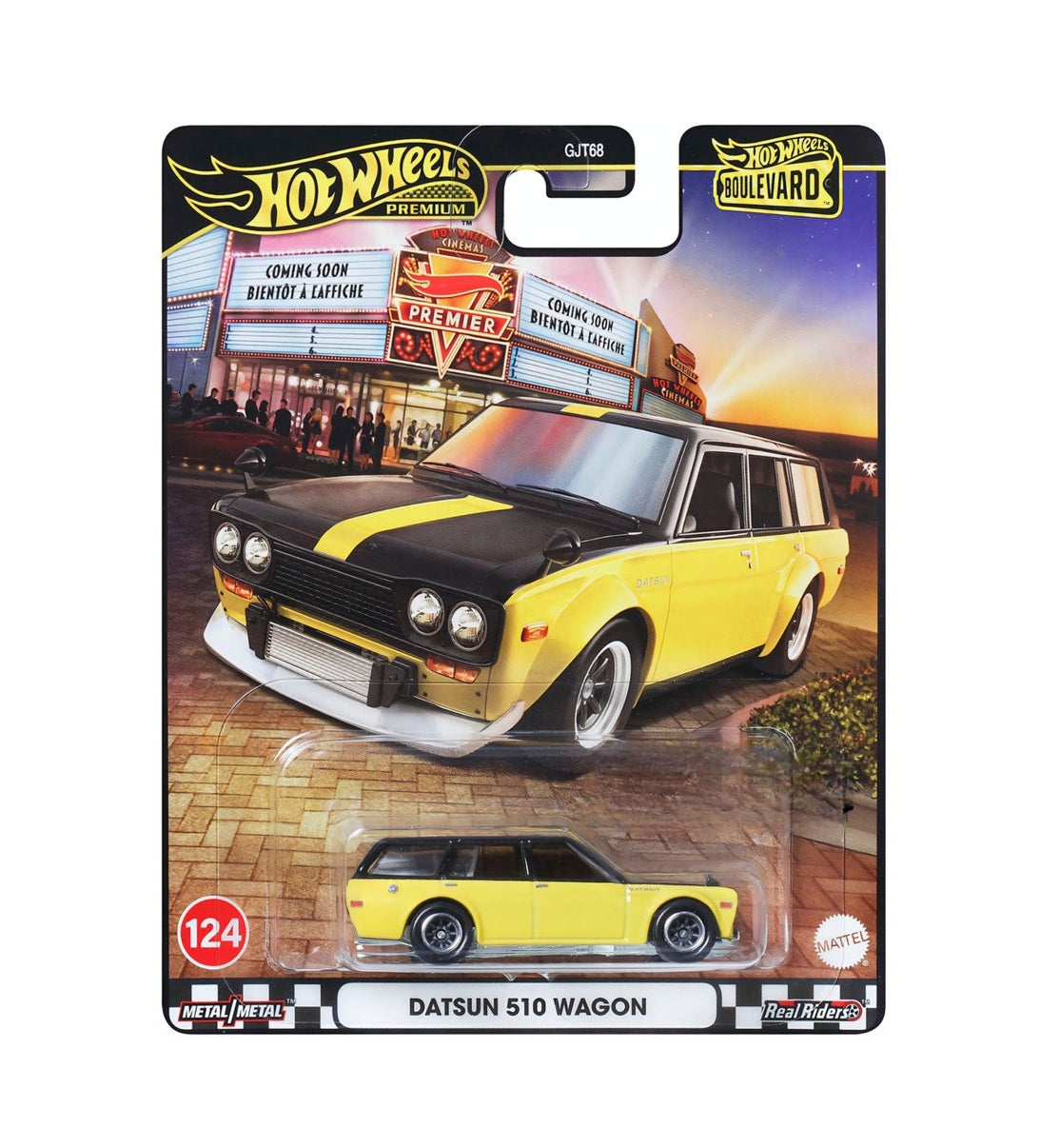 Hot Wheels Premium - Datsun 510 Wagon #82 Boulevard Series - Scala 1/64
