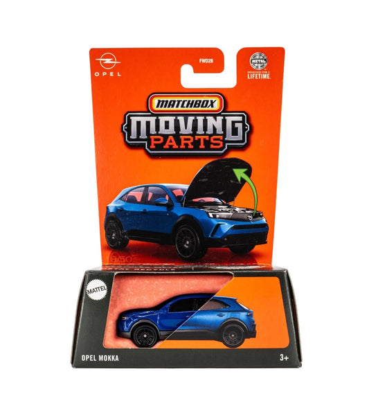 Matchbox - Opel Mokka Blue - Moving Parts - Scale 1/64 Approx
