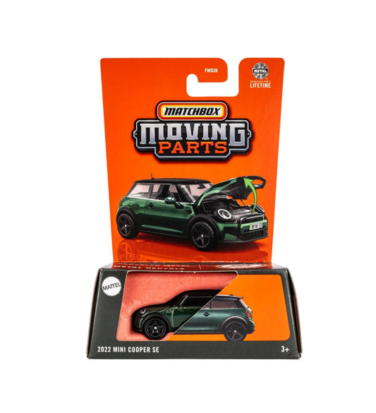 Matchbox - 2022 Mini Cooper SE - Moving Parts - Scale 1/64 Approx