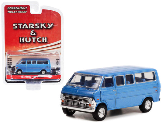 Greenlight - Ford Club Wagon 1972 Blue Starsky &amp; Hutch TV Series - Greenlight - Scale 1/64