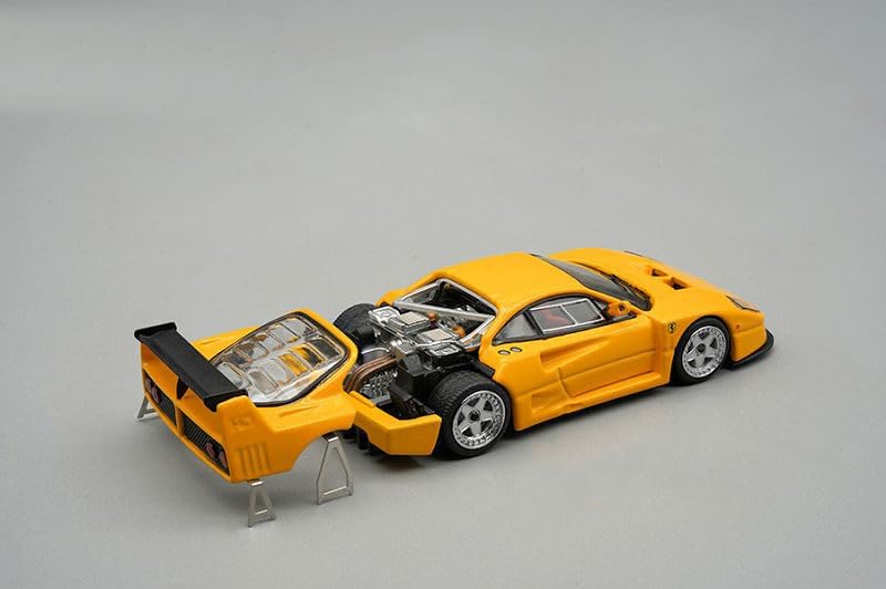 Tecnomodel - Ferrari F40 LM 1996 Yellow - Scala 1/64 TM6401B