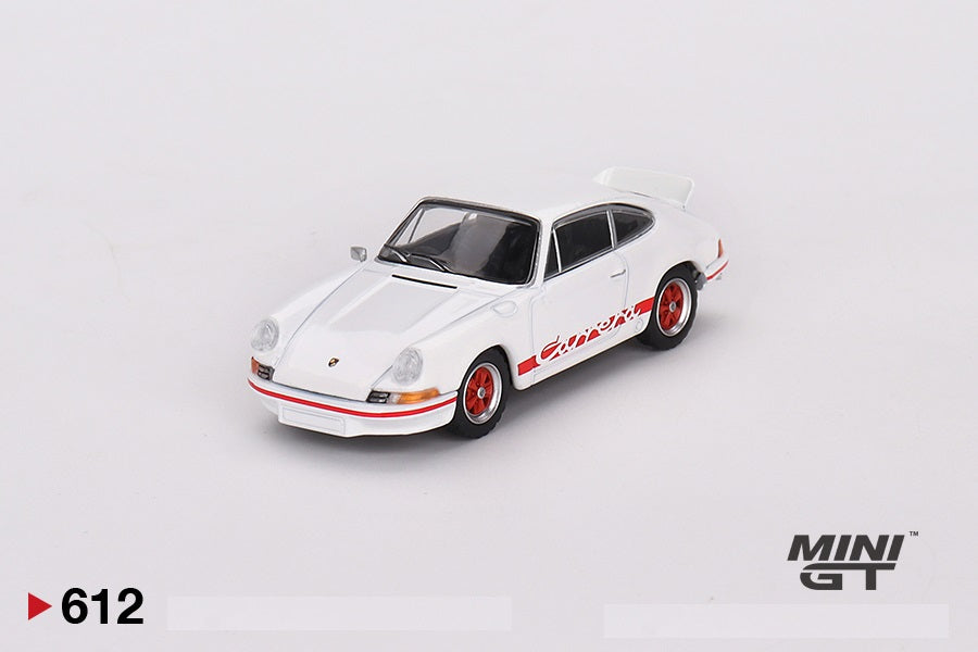 Foto 1 MINI GT Scala 1/64 Porsche 911 Carrera RS 2.7 Grand Prix White with Red Livery