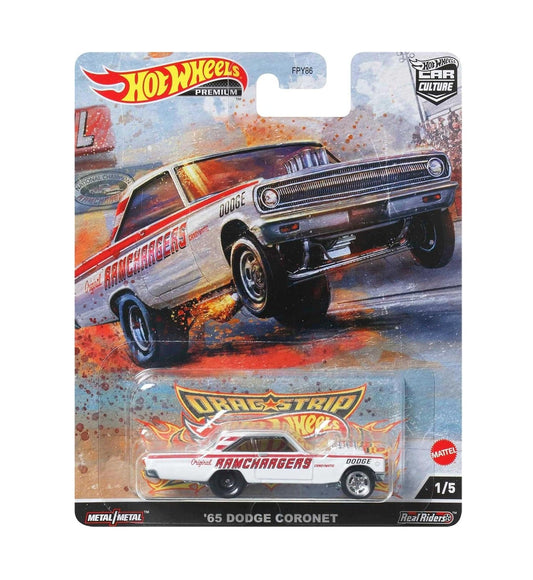 Hot Wheels Premium - '65 Dodge Coronet - Series Car Culture Drag Strip - Scala 1/64