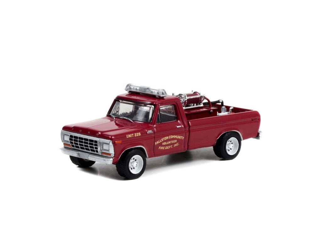 Greenlight - 1978 Ford F-250 Brush Truck - Fire & Rescue Series - Scala 1/64
