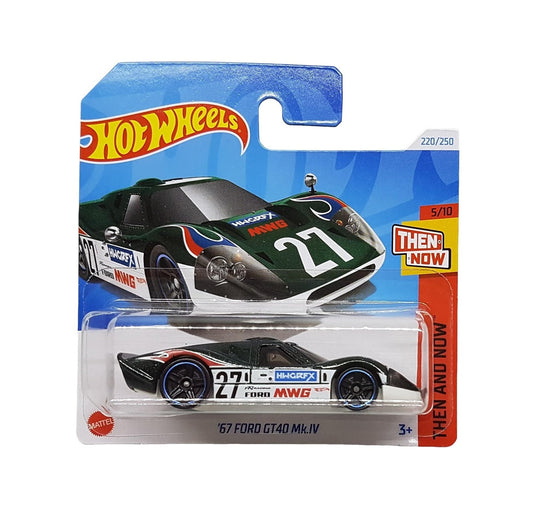 Hot Wheels - '67 Ford GT40 Mk.IV - HW Then and Now 5/10 - Scala 1/64 Circa