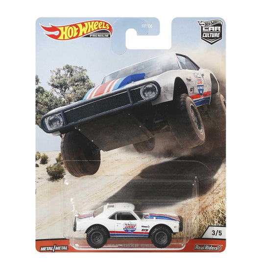 Hot Wheels Premium - '67 Off Road Camaro - Series Wild Terrain - Scala 1/64