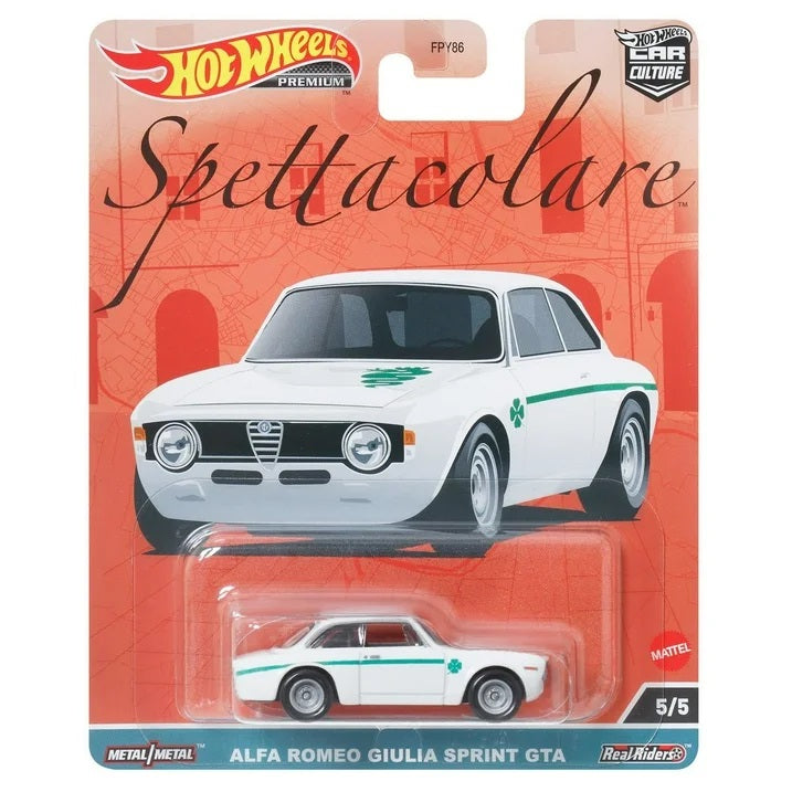 Hot Wheels Premium - Set 5 Modellini Hot Wheels Series Spettacolare - Scala 1/64