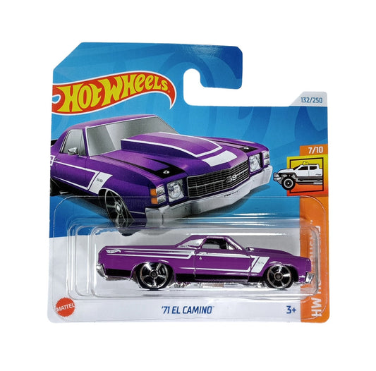 Hot Wheels - '71 El Camino - HW Hot Trucks 7/10 - Scala 1/64 Circa