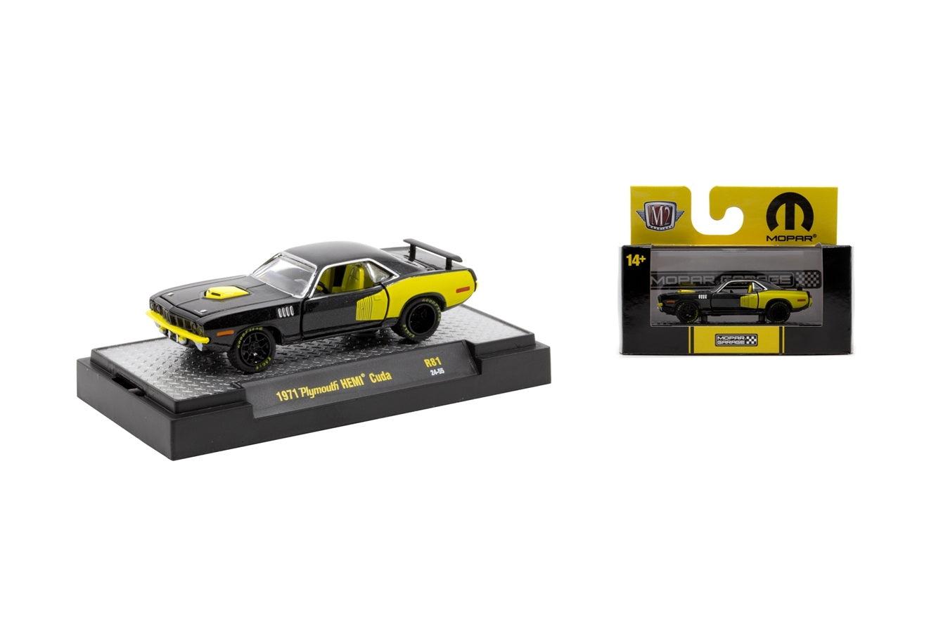 M2 Machines - 1971 Plymouth HEMI Cuda - Scala 1/64