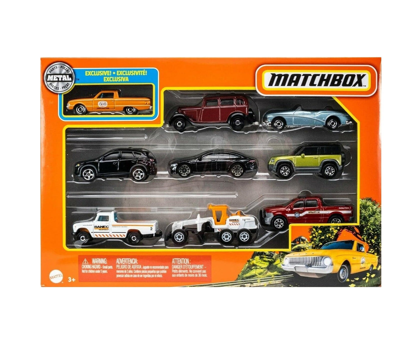 Matchbox - 9-Pack - 1/64 Scale Approx. HFL50