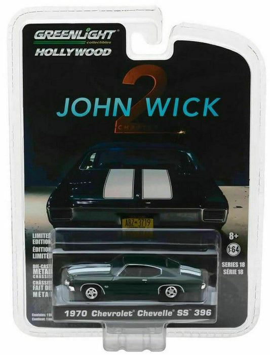 Greenlight - Chevrolet Chevelle SS 396 1970 John Wick 2 - Greenlight - Scala 1/64