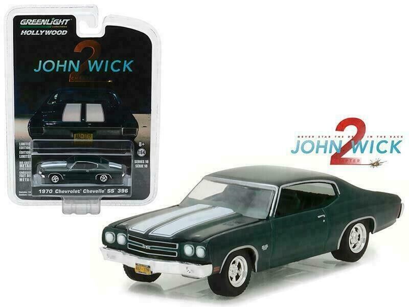 Greenlight - Chevrolet Chevelle SS 396 1970 John Wick 2 - Greenlight - Scala 1/64