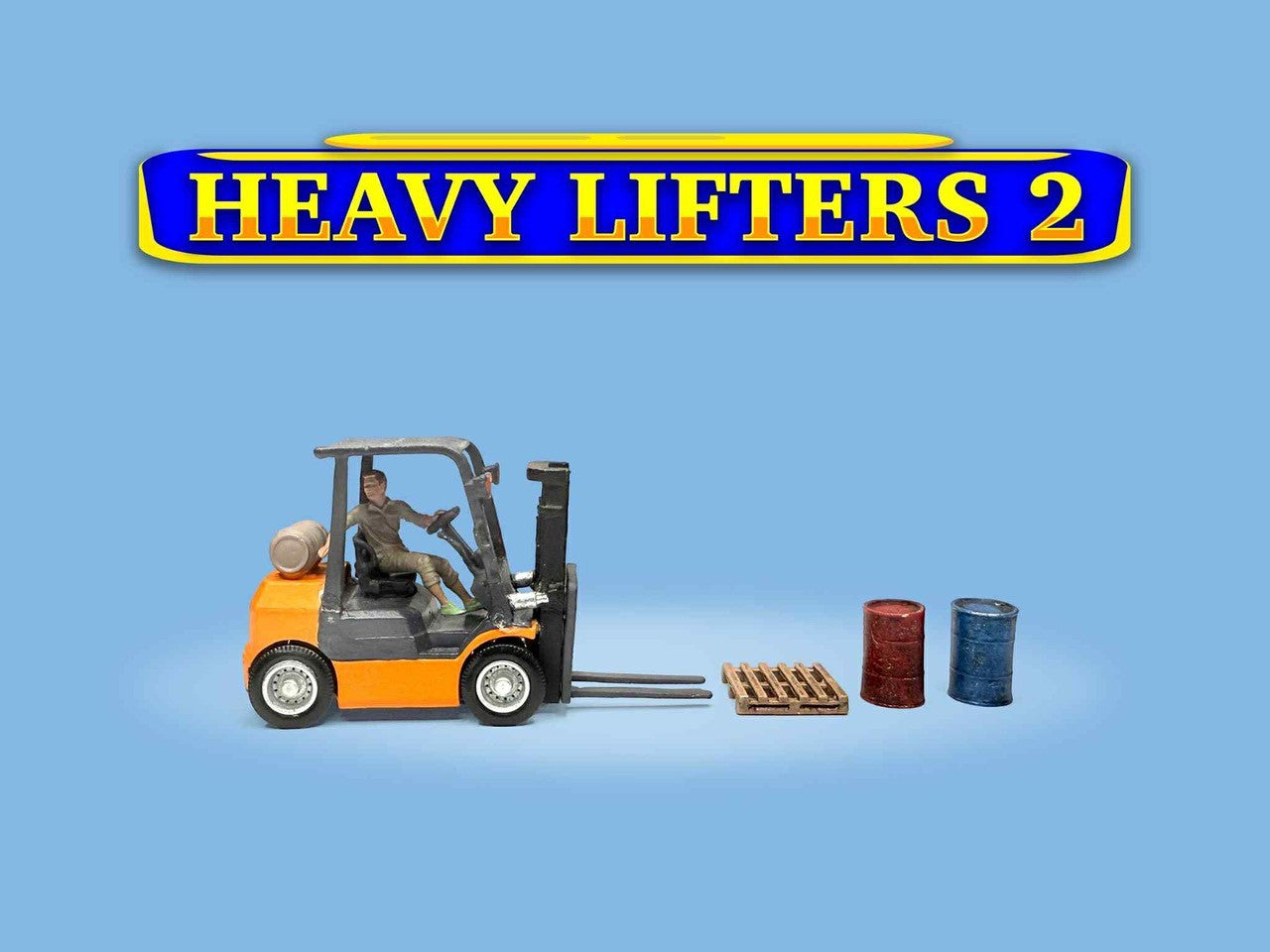 [PRE-ORDER] - American Diorama - Heavy Lifters 2 Set - Scala 1/64 AD-2434