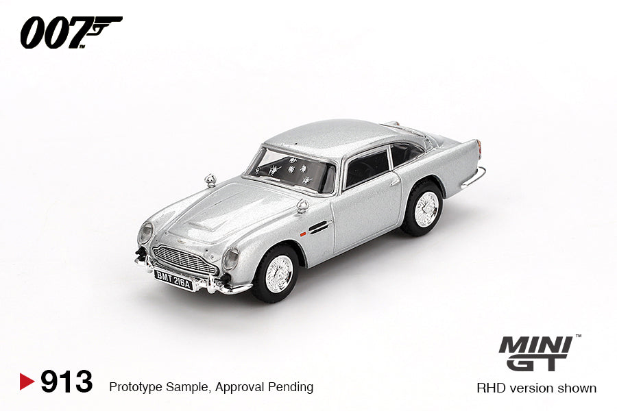 [PRE-ORDER] Mini GT - Aston Martin DB5 Skyfall movie 007 James Bond - Scala 1/64 MGT00913-007S  Spanish Packaging