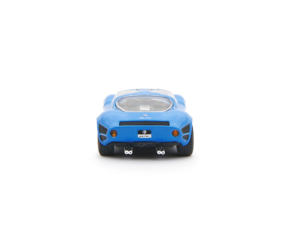 Laudoracing - Alfa Romeo 33 Coupè Stradale 1967 Blue Prototype - 1/64 Scale