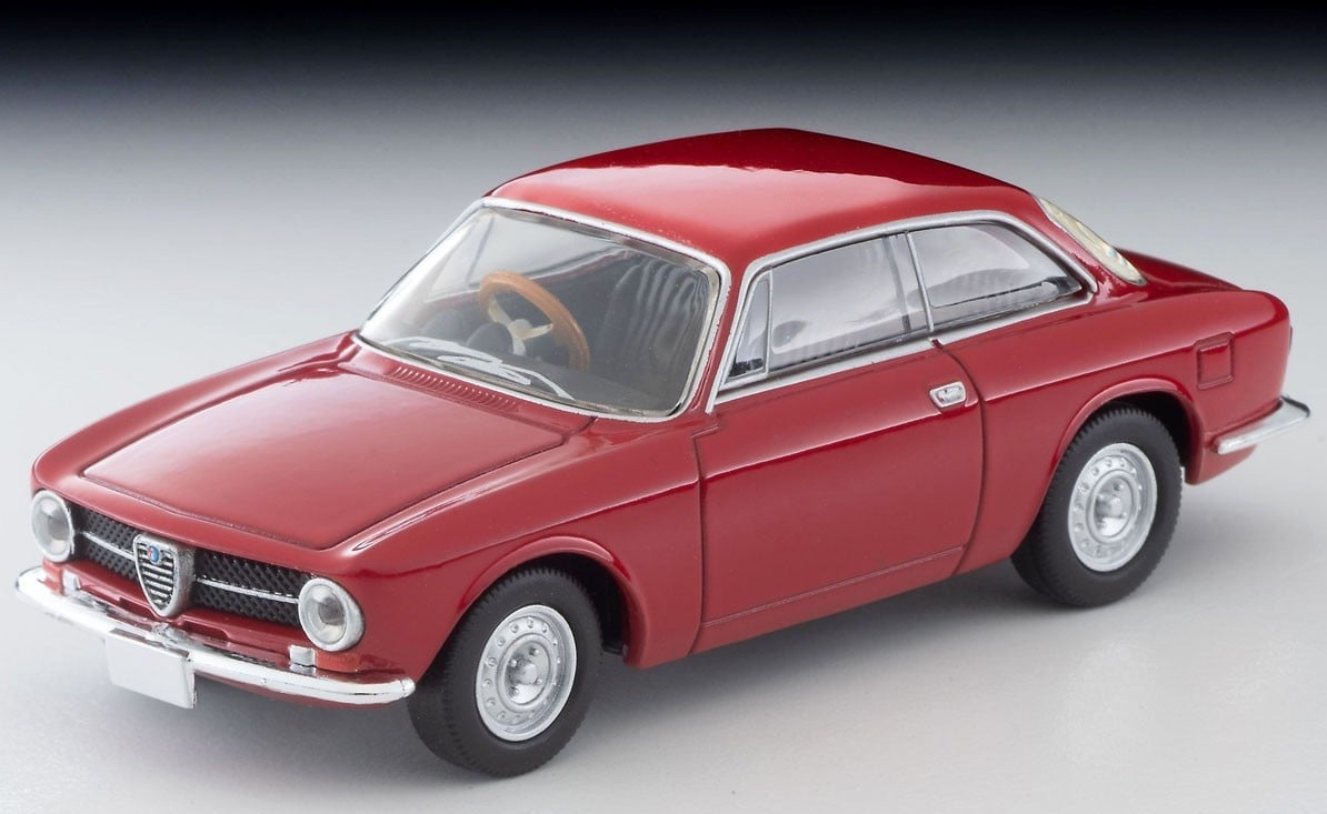 Tomica Limited Vintage - Alfa Romeo GT1600 Junior Red - Scala 1/64 LV-156c