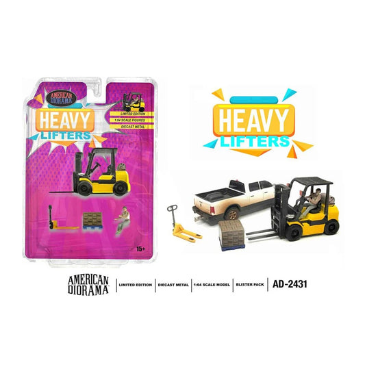American Diorama - Heavy Lifters Figure Set - Scala 1/64 AD-2431