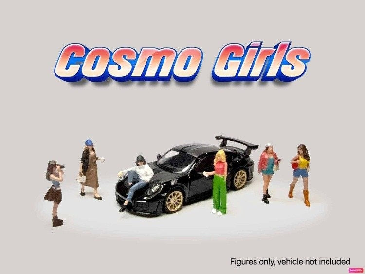 American Diorama - Cosmo Girls - 1/64 Scale AD-2437