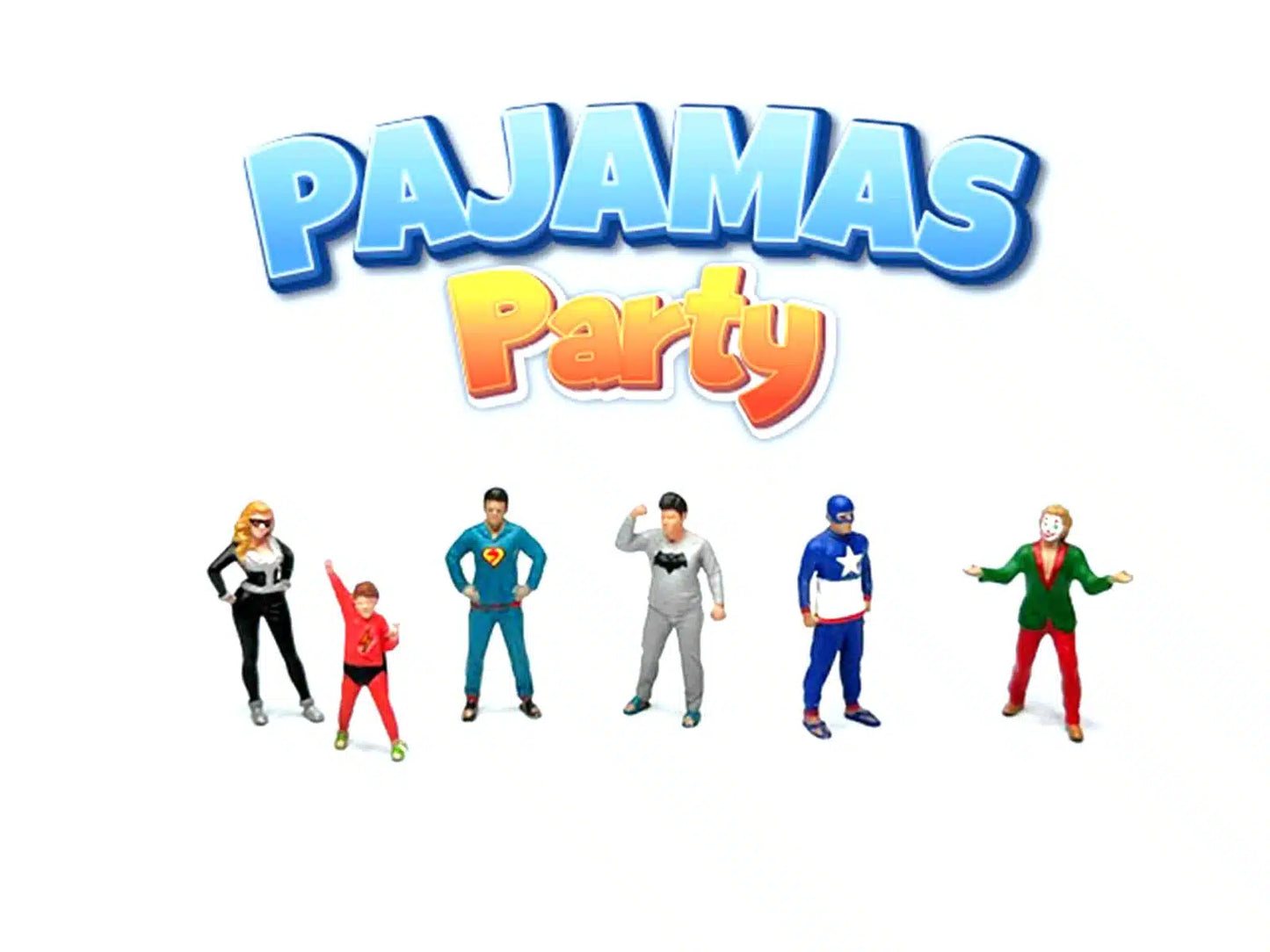 American Diorama - Pajamas Party - 1/64 Scale AD-2436