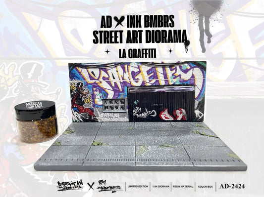 American Diorama - Street Art Diorama - LA Graffiti - Scala 1/64 AD-2424