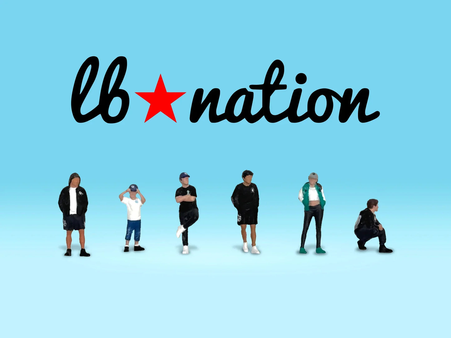 American Diorama - Liberty Walk LB Nation Set - Scala 1/64 AD-2422