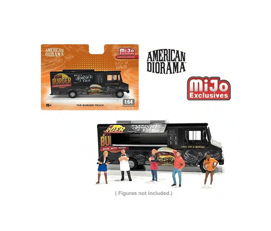American Diorama - The Burger Truck - MiJo Exclusives - Scala 1/64 AD-70101MJ