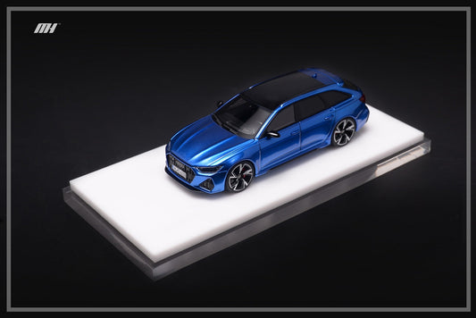 Motorhelix - Audi RS6 Avant in Sepang Blue Limited 499 pcs - Scala 1/64