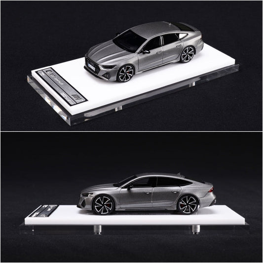 Motorhelix - Audi RS7 Sportback in Matte Metallic Grey Limited 499 pcs - Scala 1/64