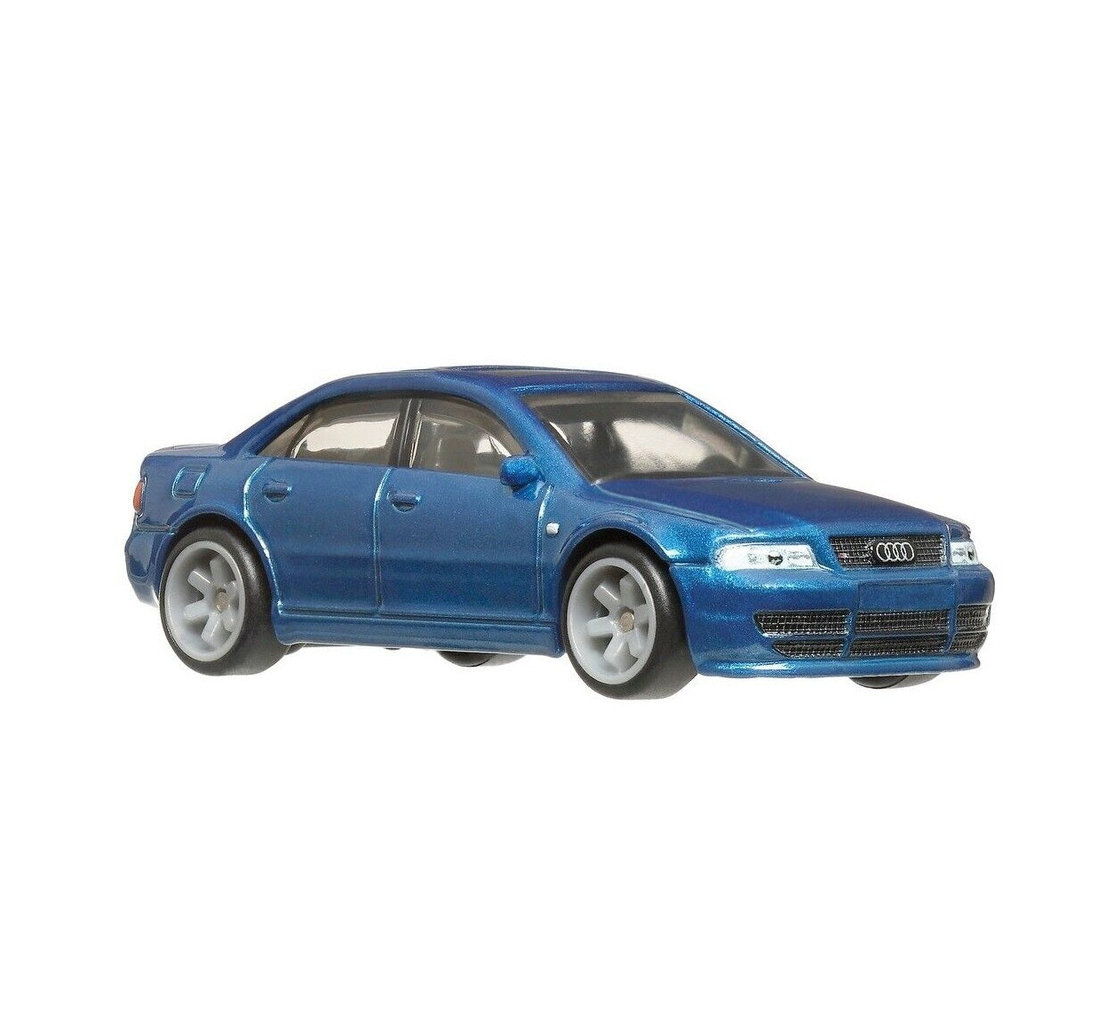 Hot Wheels Premium - Audi S4 Quattro Blue - Series Car Culture Deutschland Design - Scale 1/64