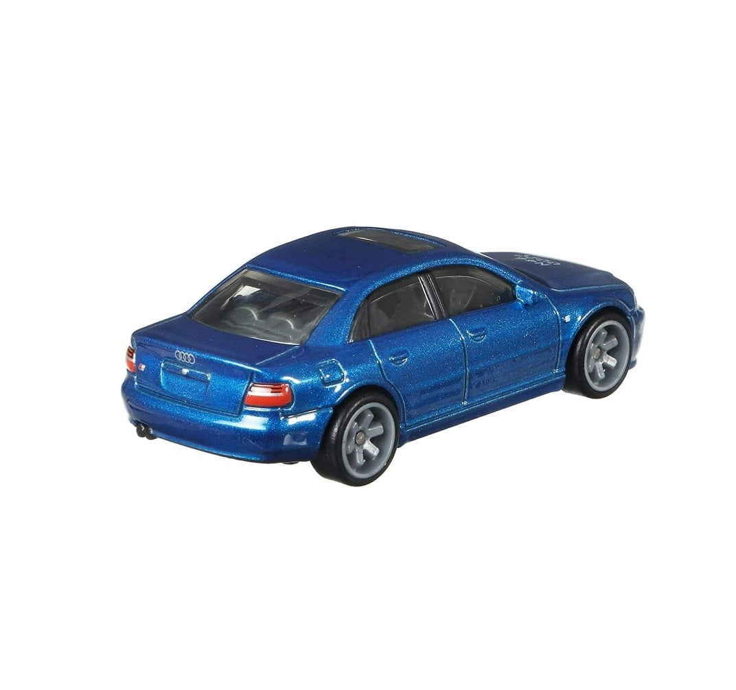 Hot Wheels Premium - Audi S4 Quattro Blue - Series Car Culture Deutschland Design - Scale 1/64