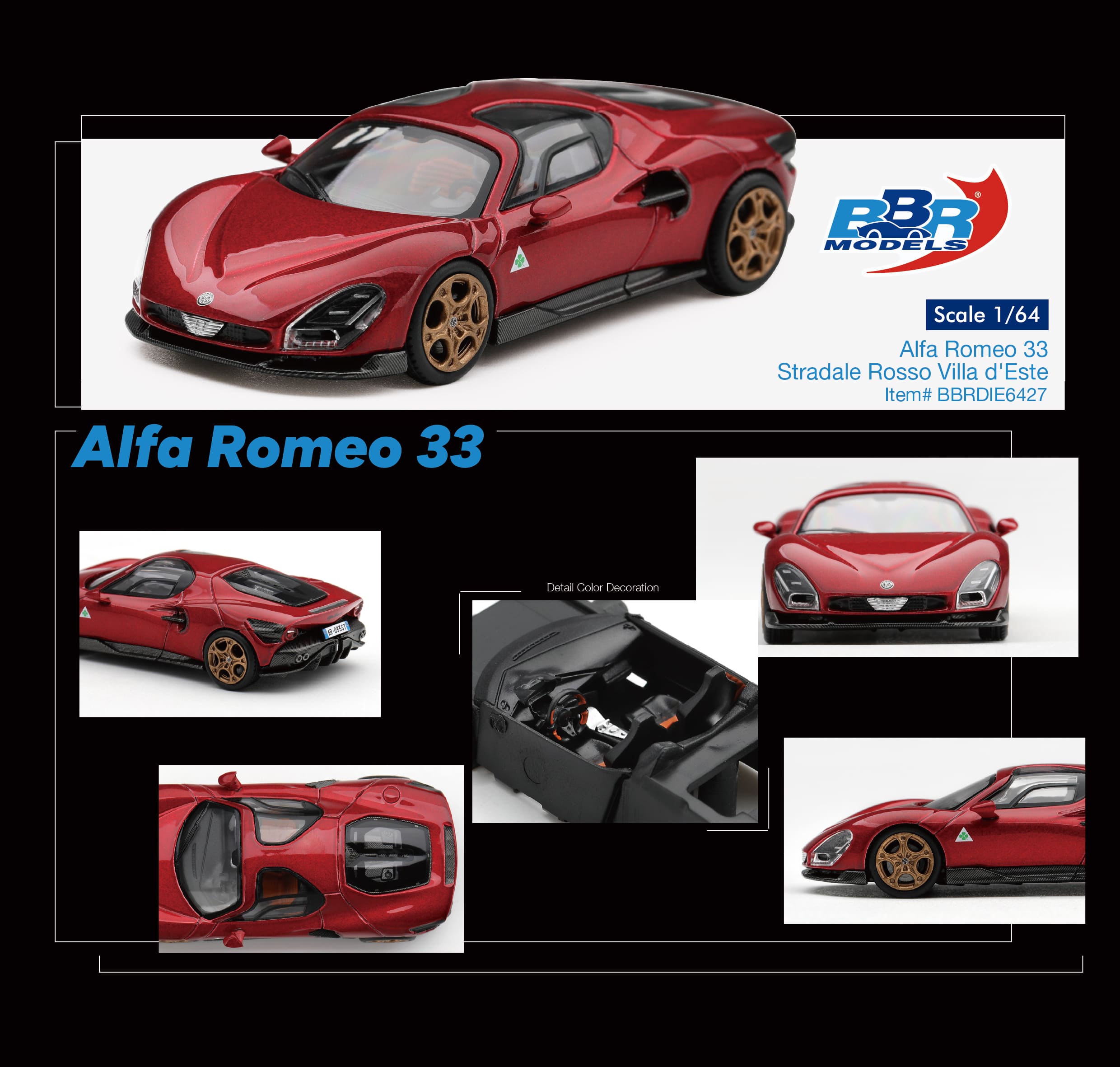 Models Alfa Romeo – 1-64 Specialist